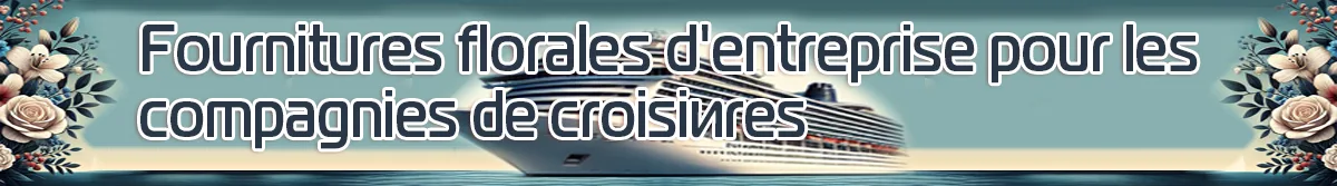 Fournitures florales d'entreprise pour les compagnies de croisière en Pologne