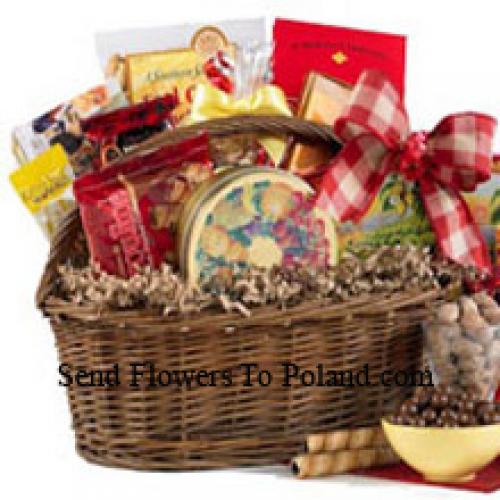 Delicious Assorted Chocolate basket